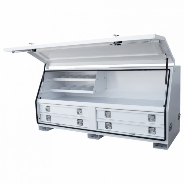SP TOOLS SP40333 - Truck Box Off Road Series Heavy Duty 4 Drawer 1735mm Wide White